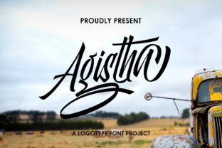 Agistha Font: A Bold Twist for Creative Branding Projects