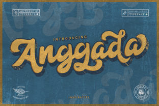 Anggada Font: A Handwritten Typeface That Elevates Web Design