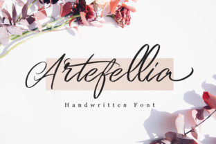 Artefellia: A Script Font That Elevates Editorial Design