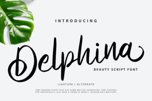 Delphina: A Handwritten Typeface for Modern Web Design