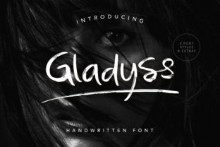 Gladyss: A Handwritten Font That Elevates Your Brand