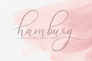 Hamburg: A Script Font for Editorial Elegance