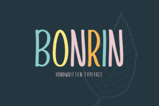 Handwritten Font Bonrin Brings Organic Charm to Branding