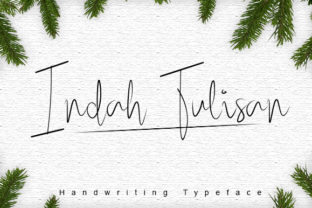 Indah Tulisan: A Handwritten Font That Elevates Brand Design