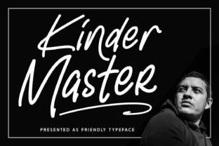 Kinder Master: A Handwritten Font That Elevates Digital Branding