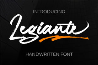 Legiante: A Handwritten Font That Brings Craft Projects to Life