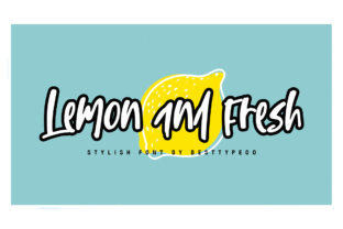 Lemon and Fresh Font Review: A Cool, Juicy Script for Creative Branding