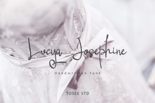 Lucya Josephine: A Handwritten Typeface for Modern Editorial Design