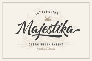 Majestika: A Modern Script Font for Stronger Campaign Design