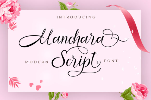 Manohara Font: A Romantic Typeface for Creative Makers