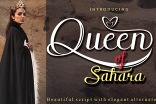 Queen of Sahara Typeface: A Designer's Favorite for Branding Projects