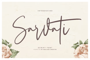 Sarvati Font Review: A Bold Handwritten Typeface for Creative Brands