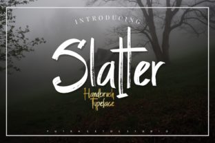 Slatter Font: A Sinister Typeface for Bold Branding