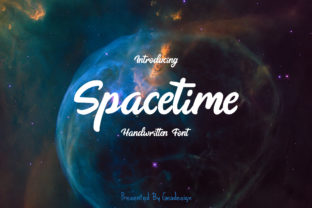 Spacetime Font: A Bold Handwritten Typeface for Campaign Clarity