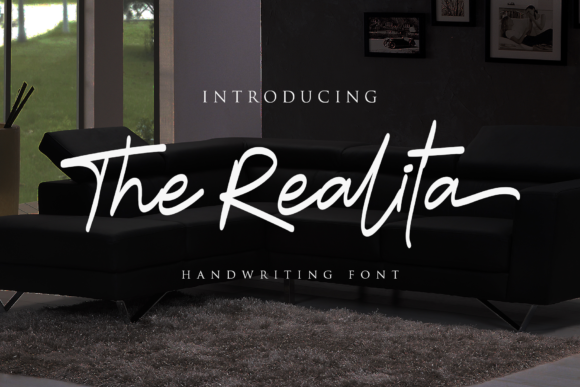 The Realita: A Bold Handwritten Font for Modern Web Design
